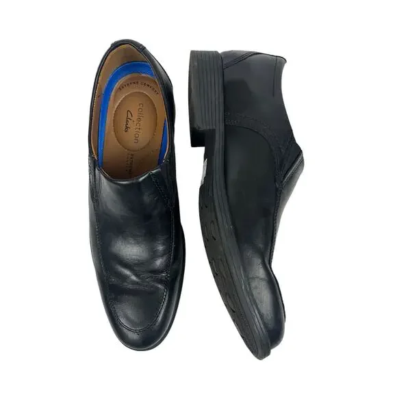 Clarks | Shoes | Clarks Black Leather Whiddon Step Loafer  display picture 2